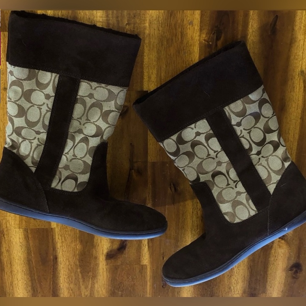 Coach Suede Boots